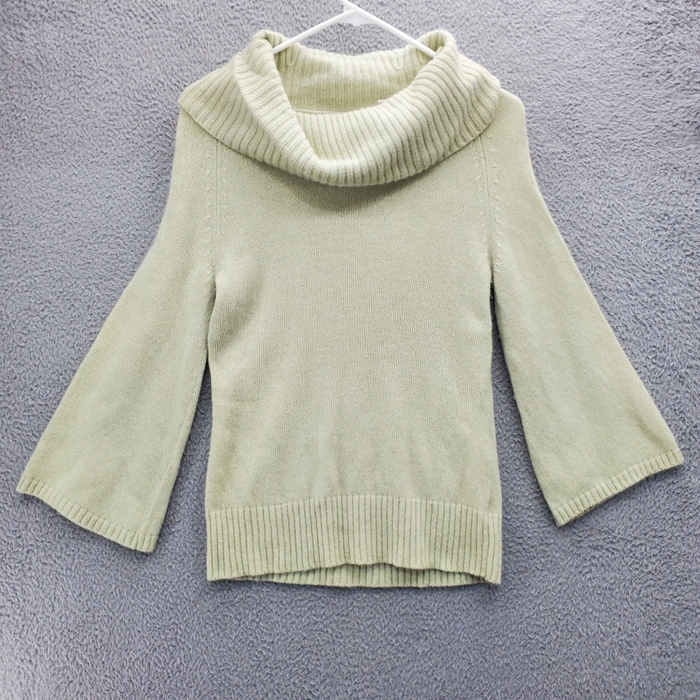 Pria Sweater Lambswool Angora Cowl Neck Womens Size Medium